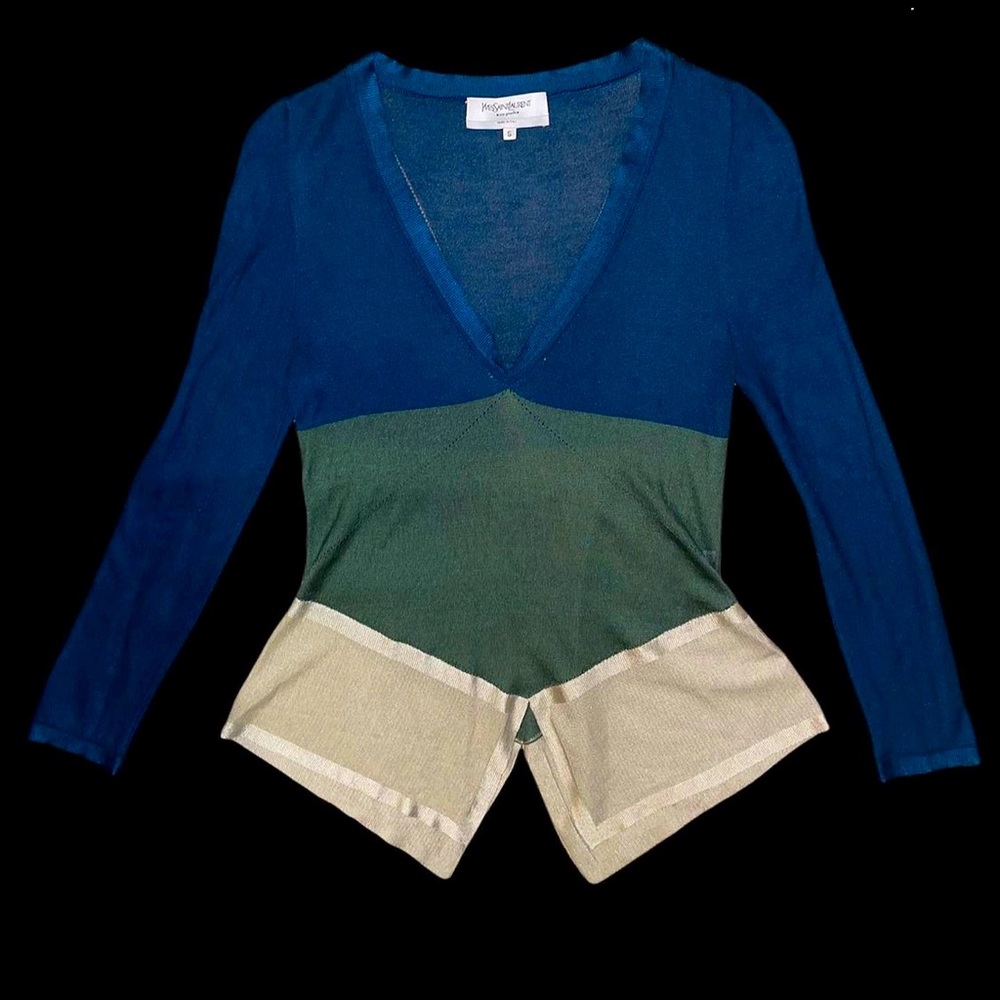 Yves Saint Laurent 2000s vintage top made by Hedi Slimane